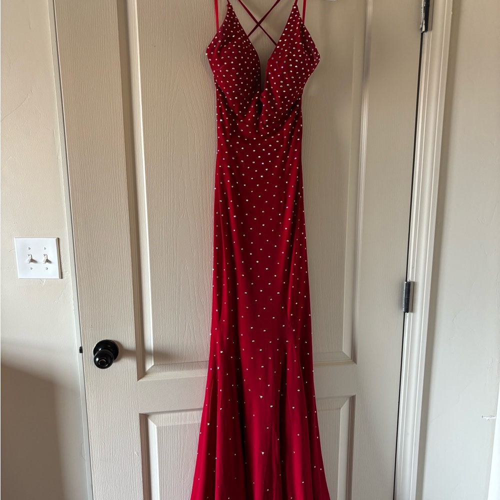 Jovani Red Prom Dress